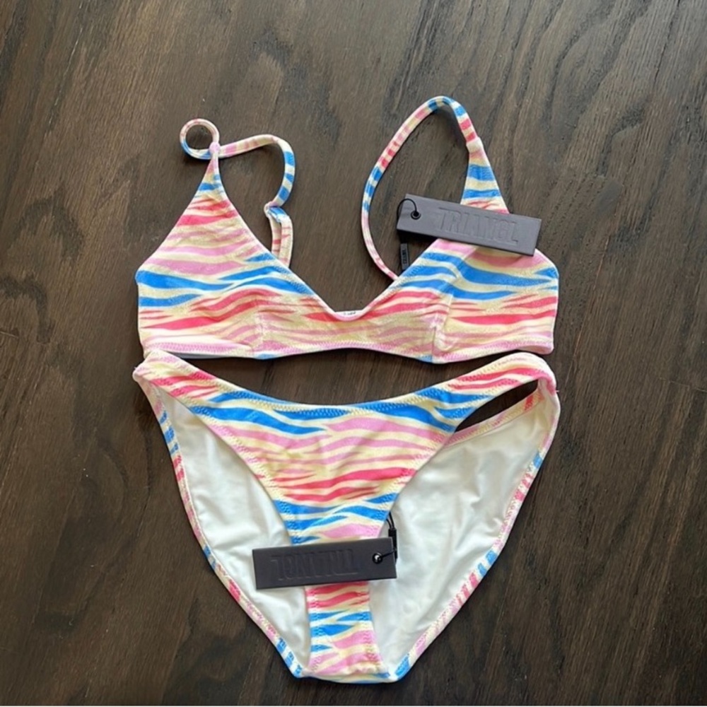 Triangl Zebra Punch bikini